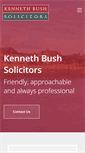 Mobile Screenshot of kennethbush.com